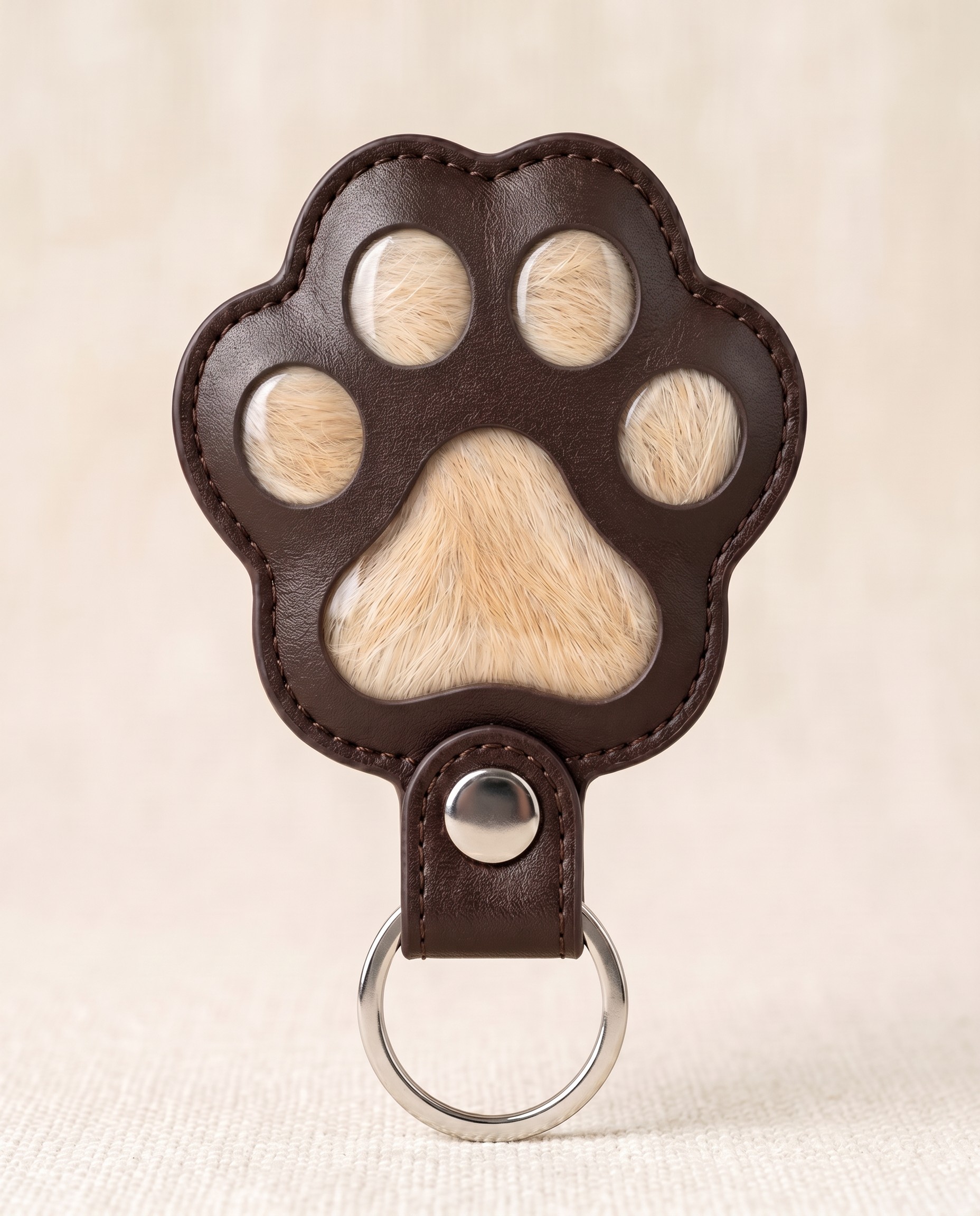 Pawch for cats with round toe windows in espresso